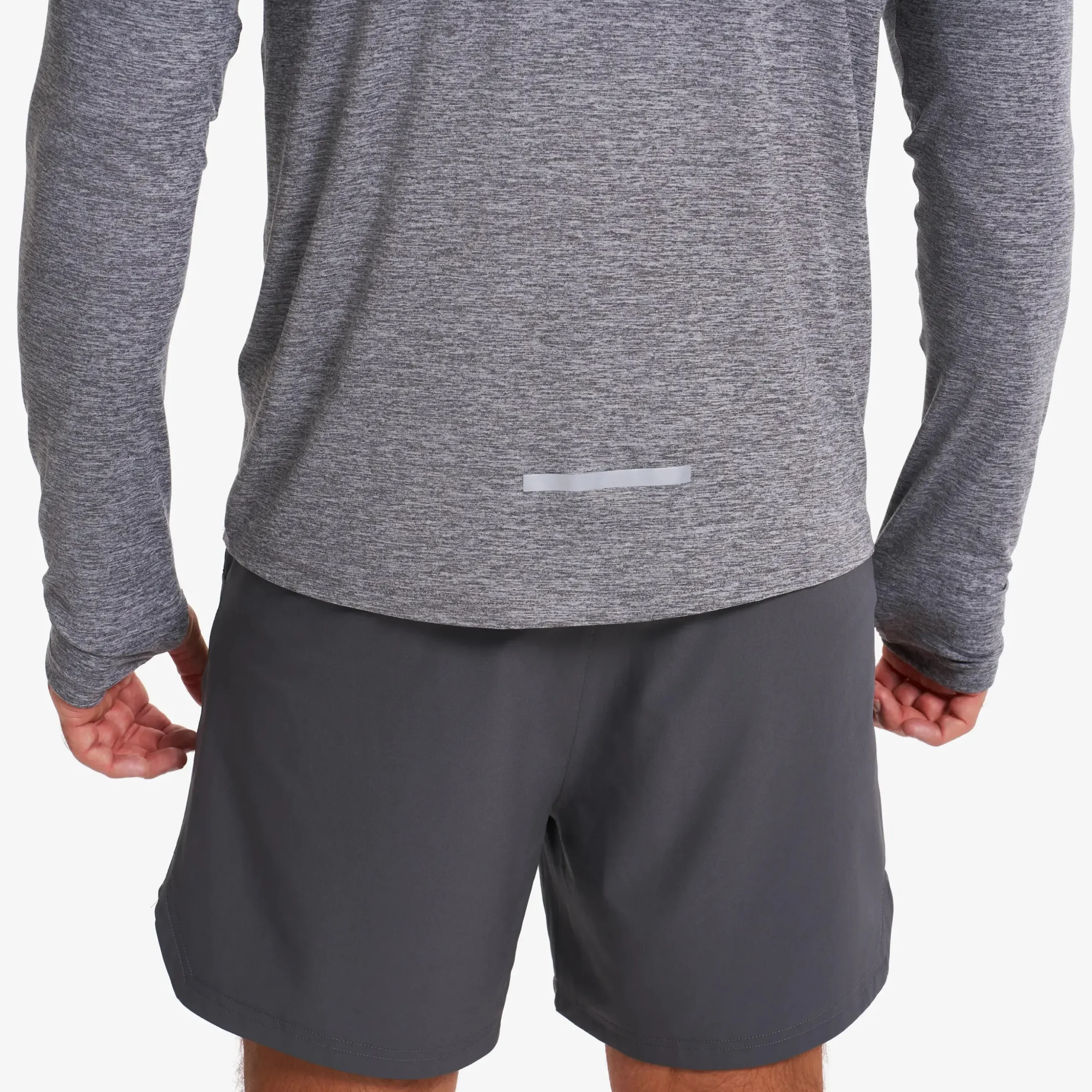Impulse Half-zip Top Herren Grey Melange