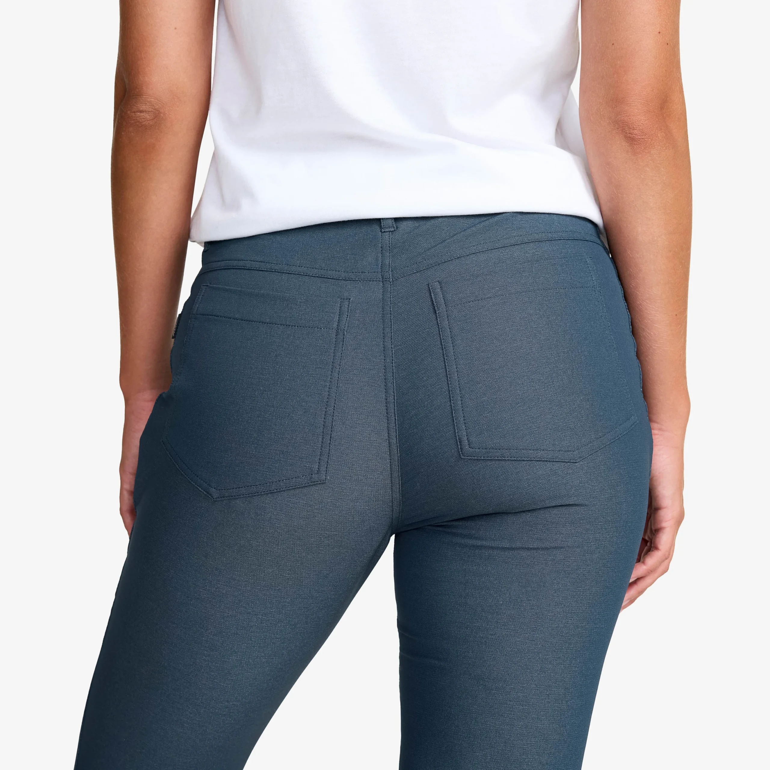 Journey High-waist Pants Damen Dark Blue Melange