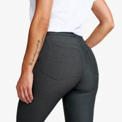 Journey High-waist Pants Damen Dark Grey Melange