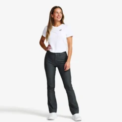 Journey High-waist Pants Damen Dark Grey Melange