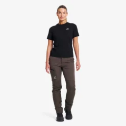 Lake Merino T-shirt Damen Black