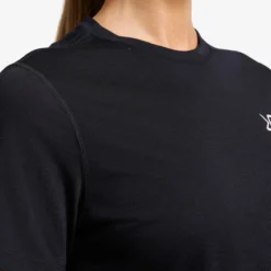 Lake Merino T-shirt Damen Black