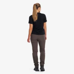 Lake Merino T-shirt Damen Black