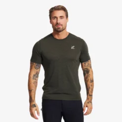 Lake Merino T-shirt Herren Forest Night