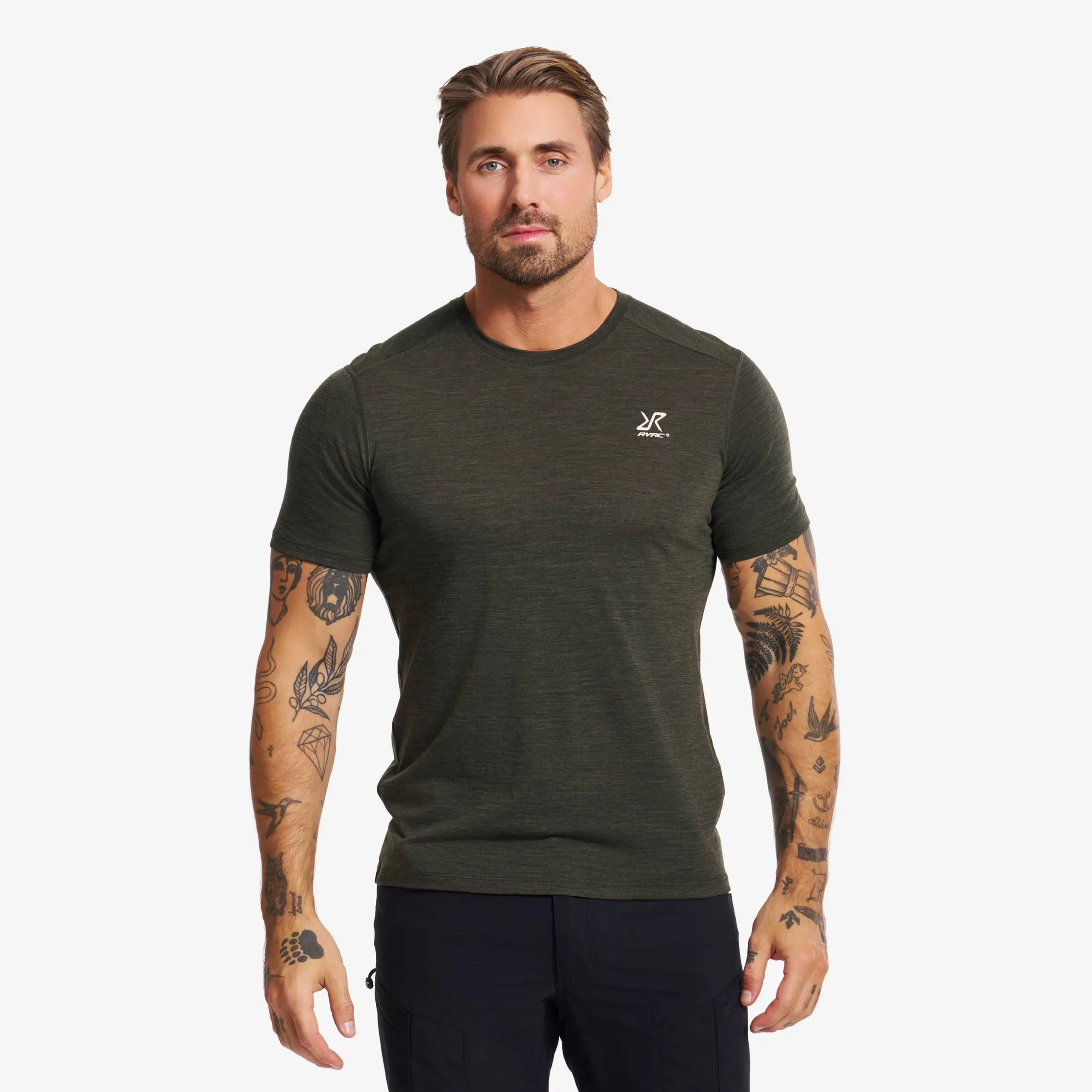 Lake Merino T-shirt Herren Forest Night