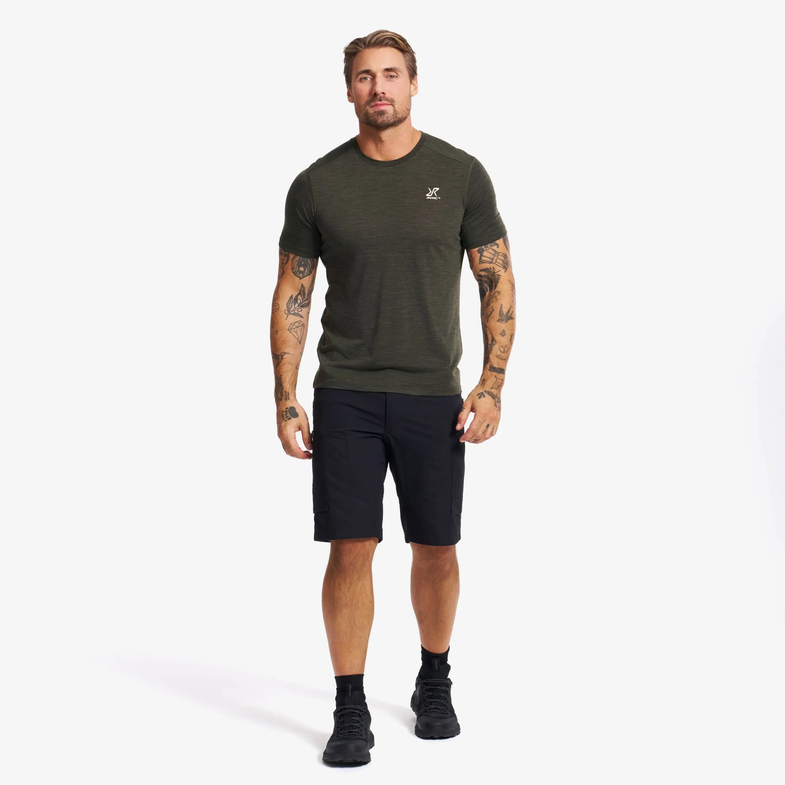 Lake Merino T-shirt Herren Forest Night