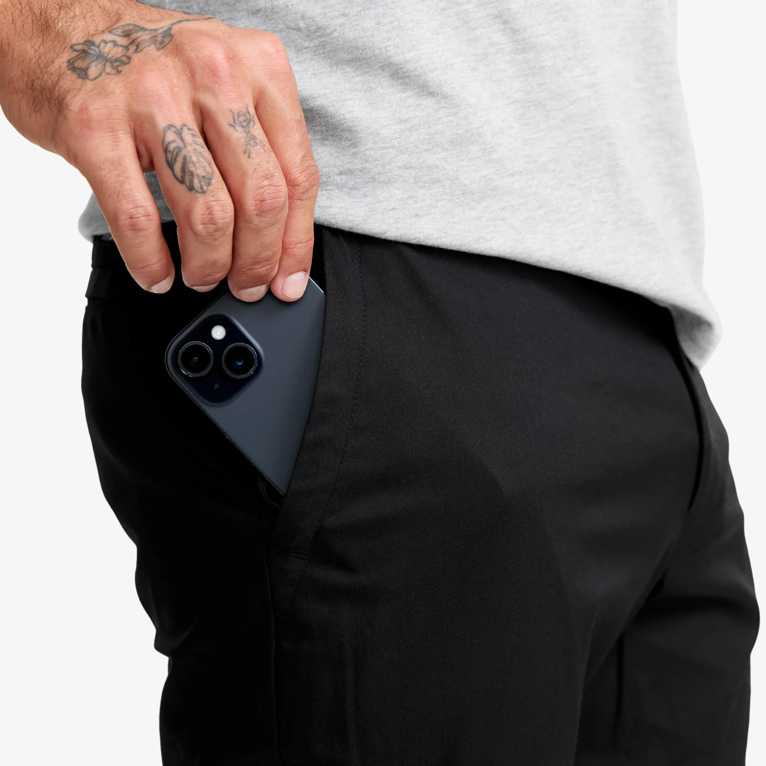 Maple Stretch Chinos Herren Black