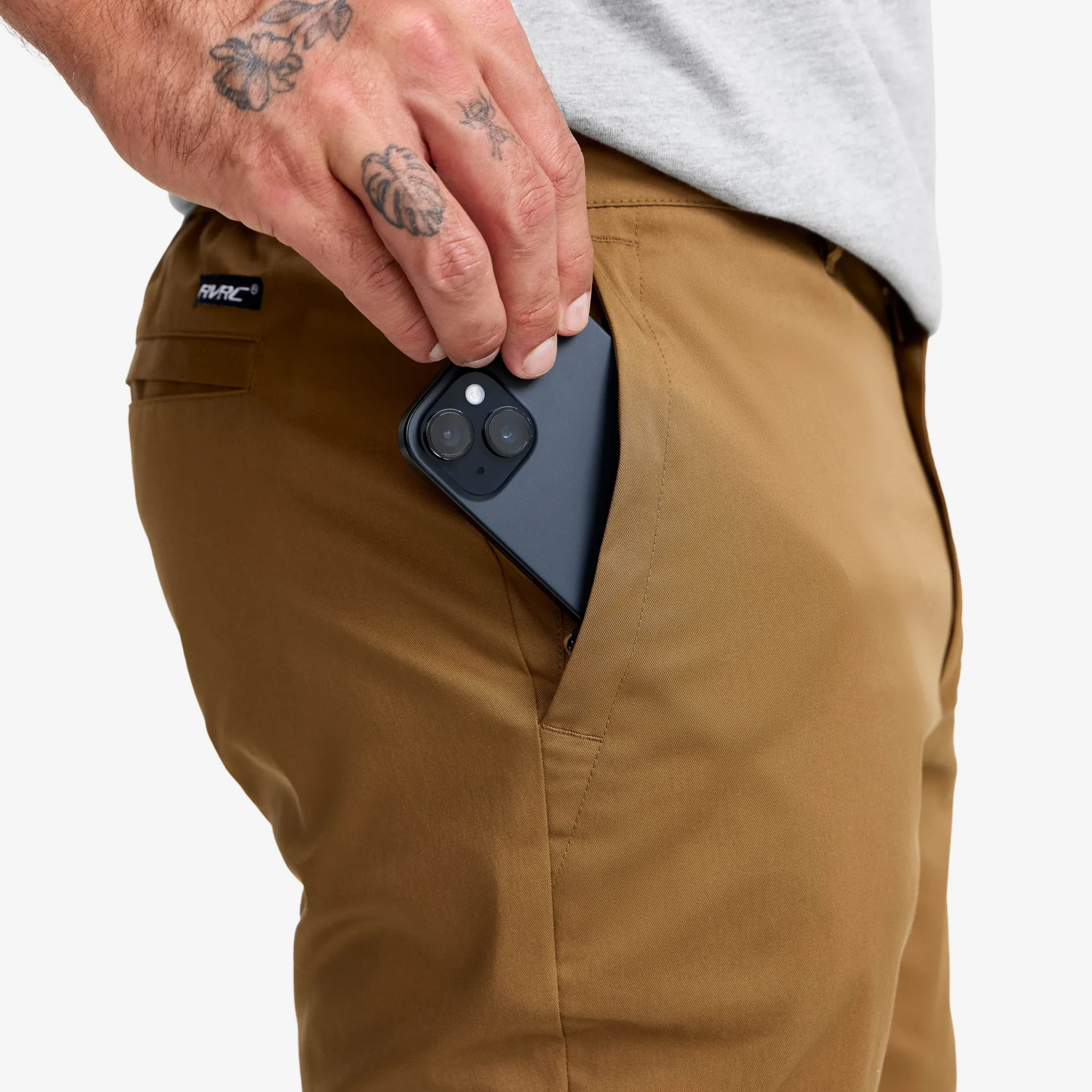 Maple Stretch Chinos Herren Kangaroo Brown