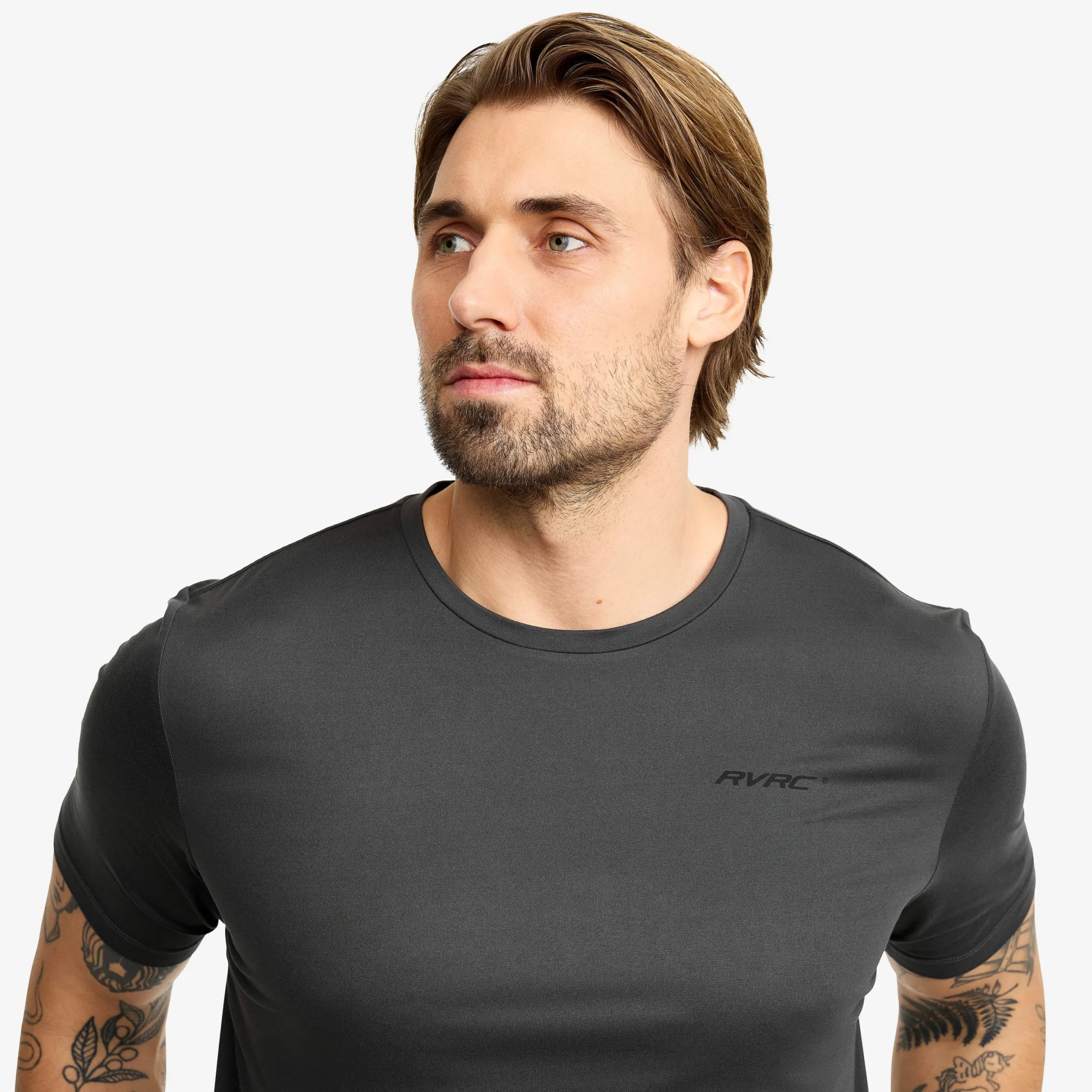 Mission Graphic Logo T-shirt Herren Anthracite