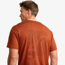 Mission Graphic Logo T-shirt Herren Rusty Orange