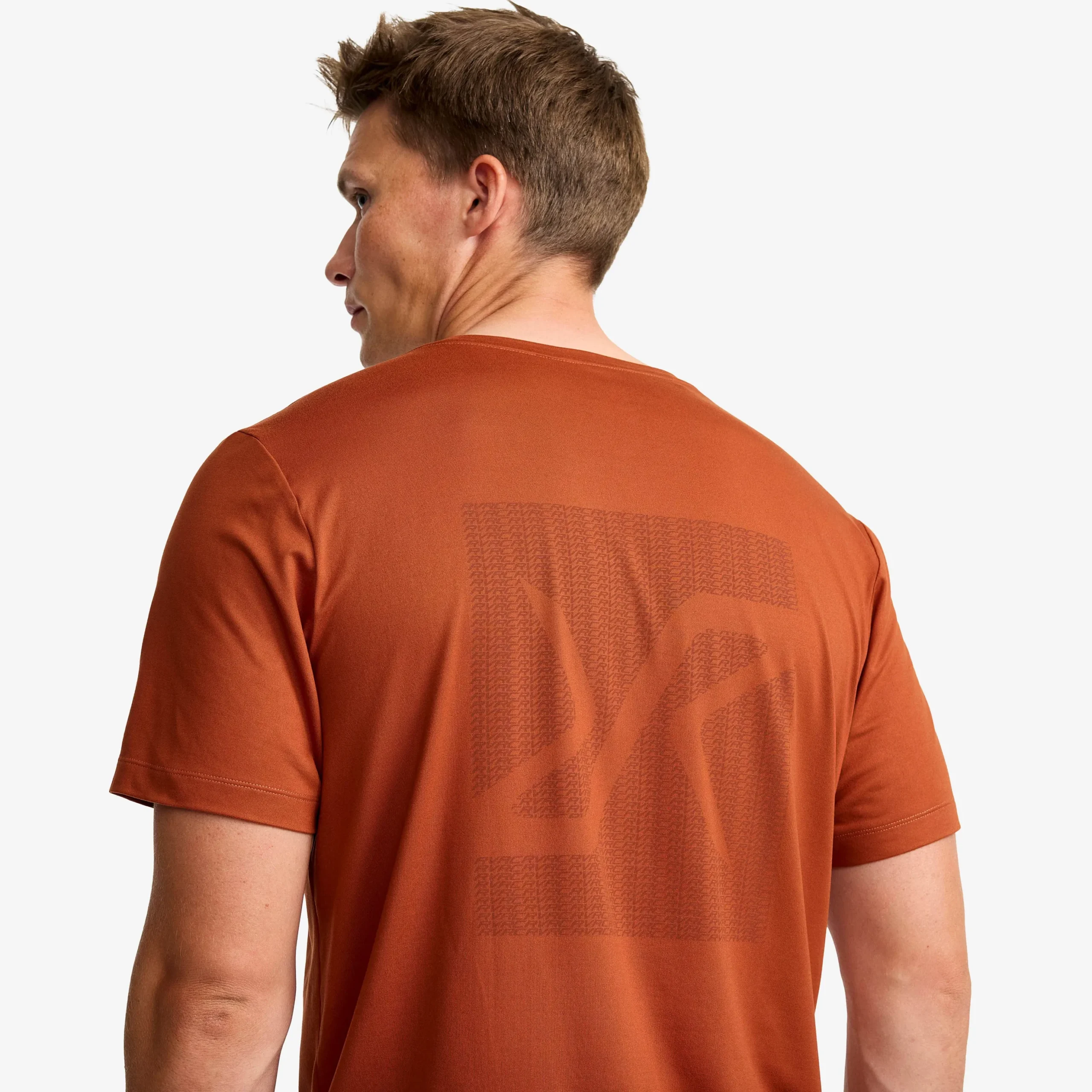 Mission Graphic Logo T-shirt Herren Rusty Orange