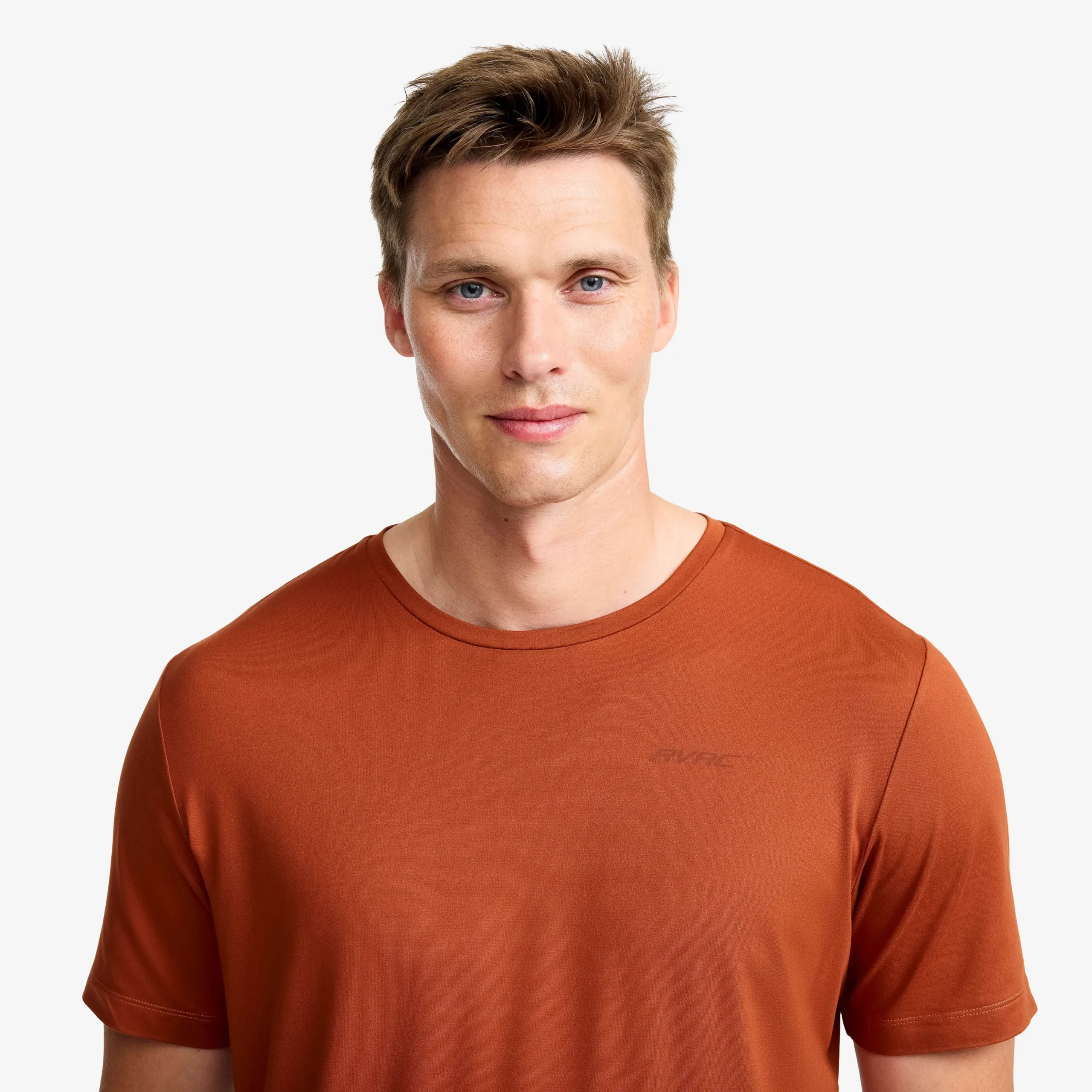 Mission Graphic Logo T-shirt Herren Rusty Orange