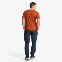 Mission Graphic Logo T-shirt Herren Rusty Orange