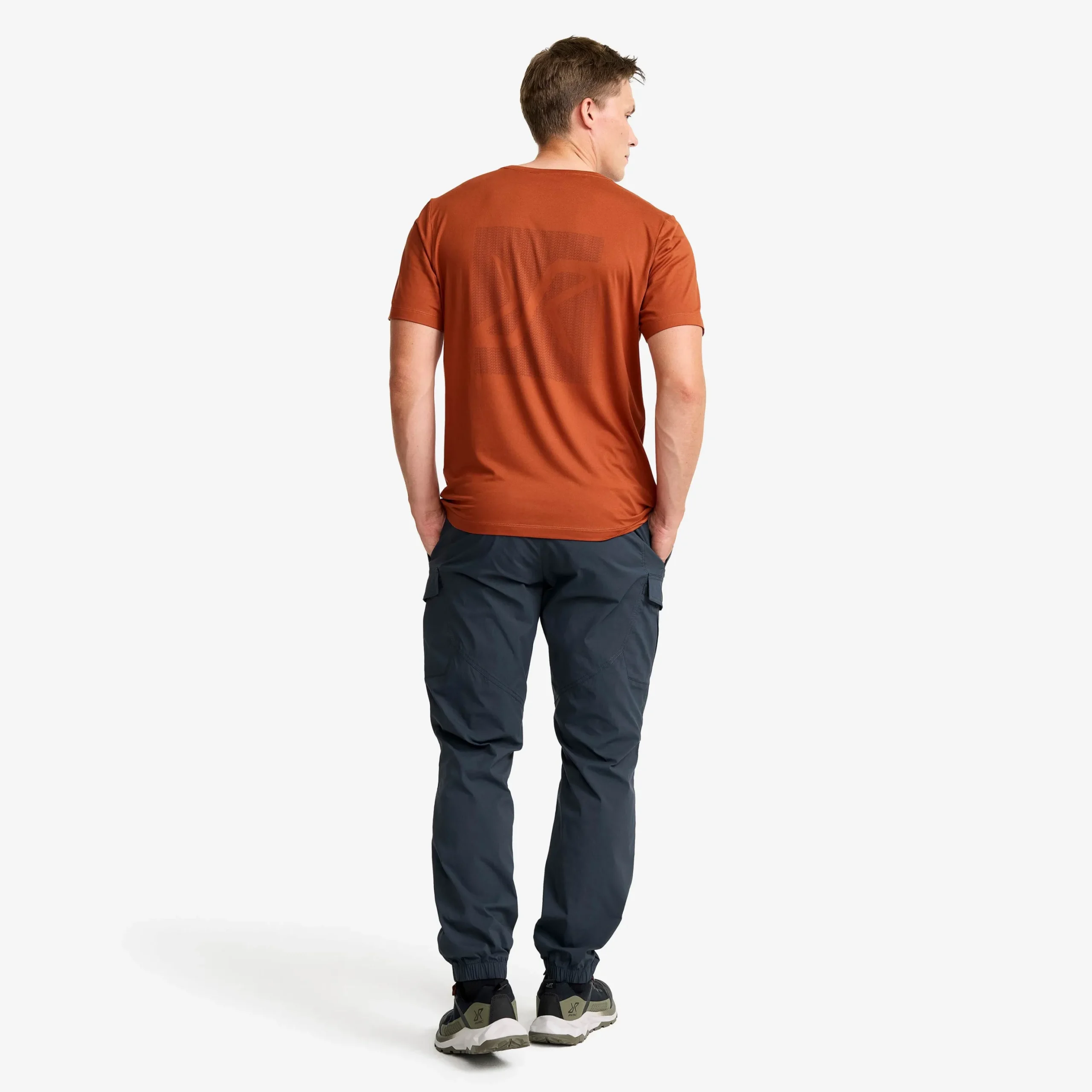 Mission Graphic Logo T-shirt Herren Rusty Orange