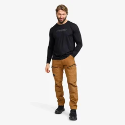 Mission Logo Long-sleeved T-shirt Herren Black