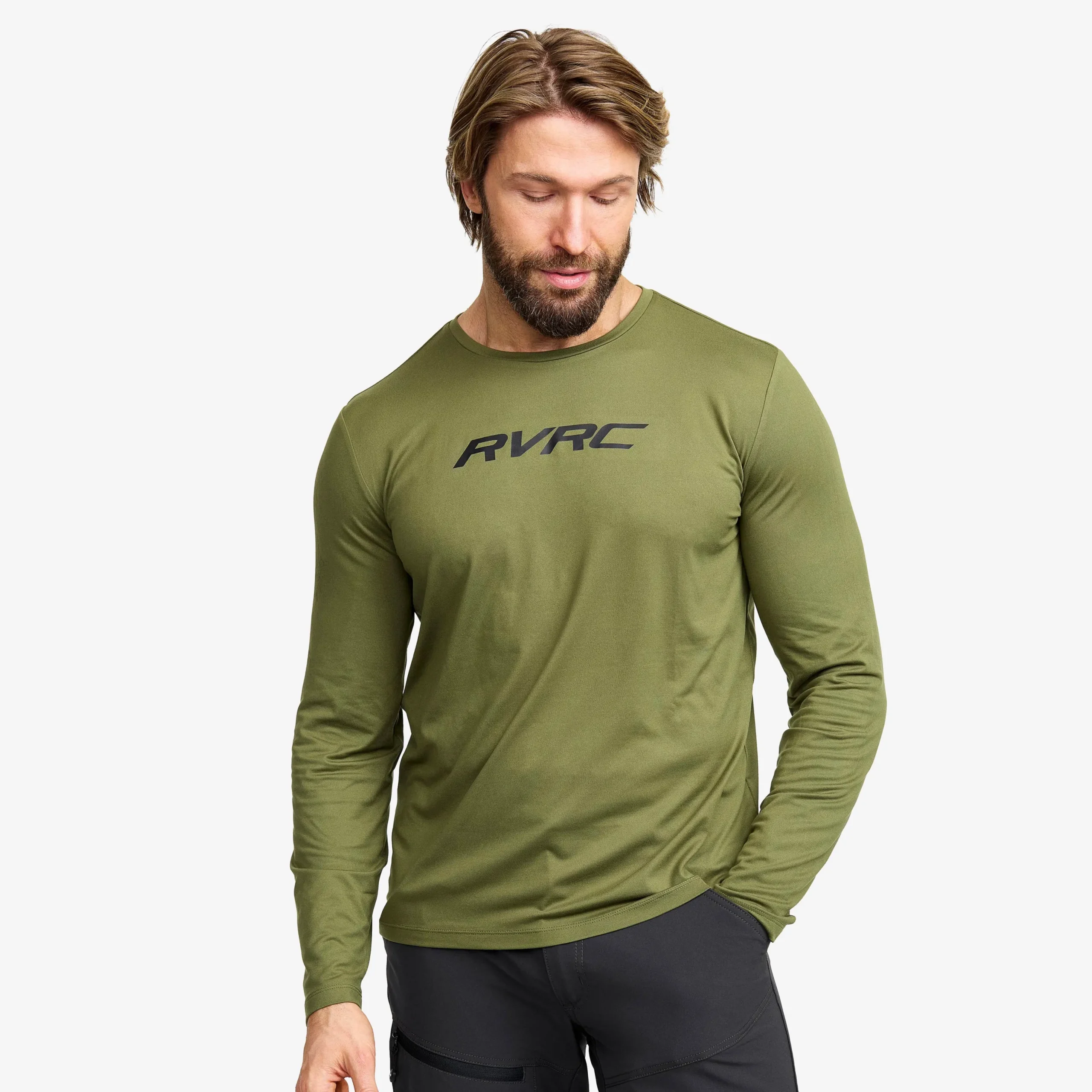 Mission Logo Long-sleeved T-shirt Herren Cypress