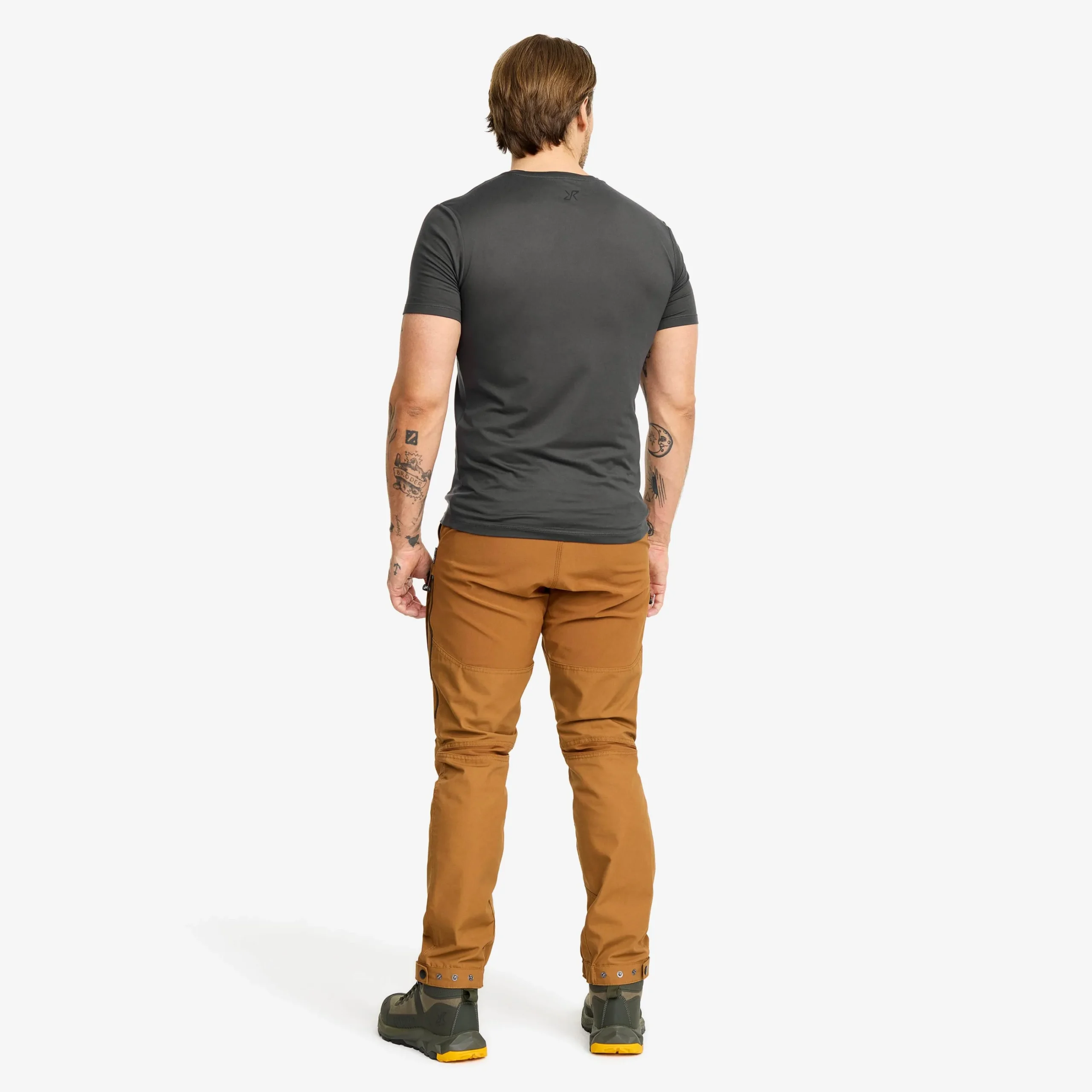 Mission Logo Slim Fit T-shirt Herren Anthracite
