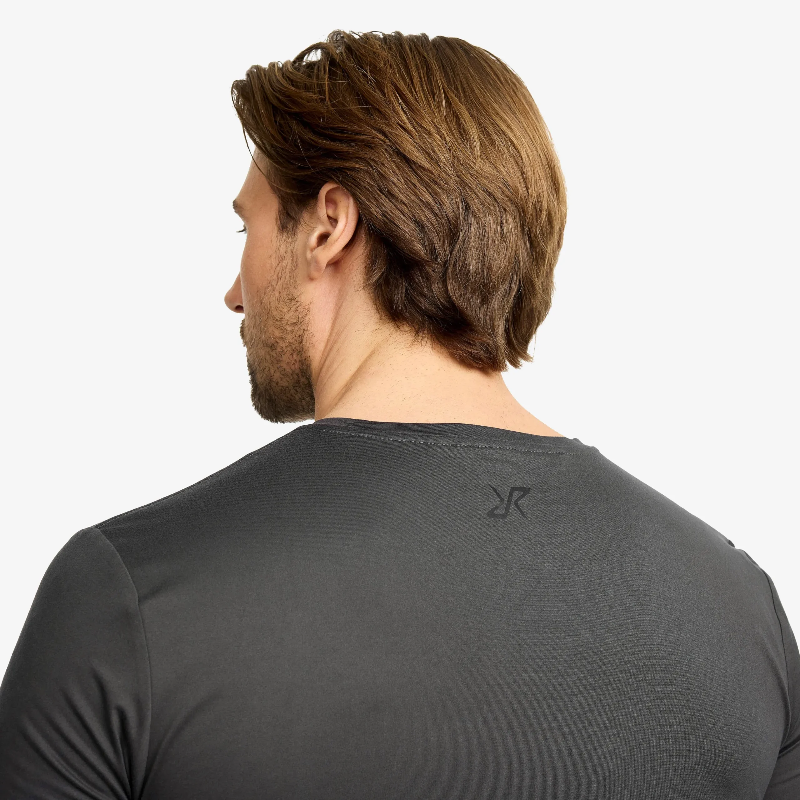 Mission Logo Slim Fit T-shirt Herren Anthracite