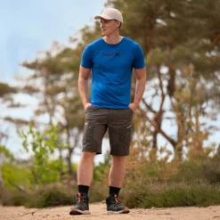 Mission Logo Slim Fit T-shirt Herren Classic Blue