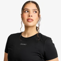 Mission Logo T-shirt Damen Black