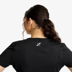 Mission Logo T-shirt Damen Black
