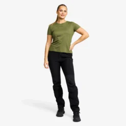 Mission Logo T-shirt Damen Cypress