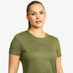 Mission Logo T-shirt Damen Cypress