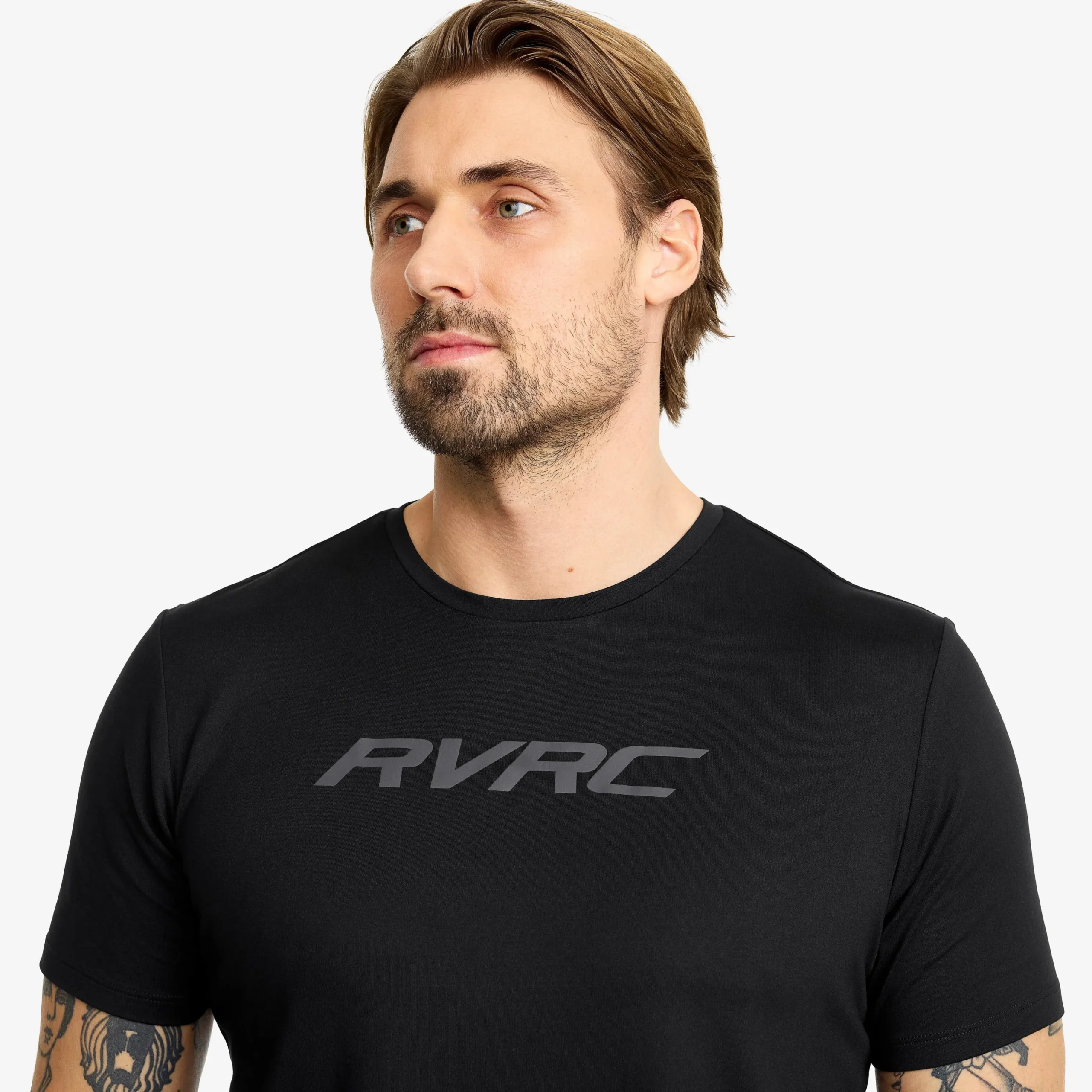 Mission Logo T-shirt Herren Black