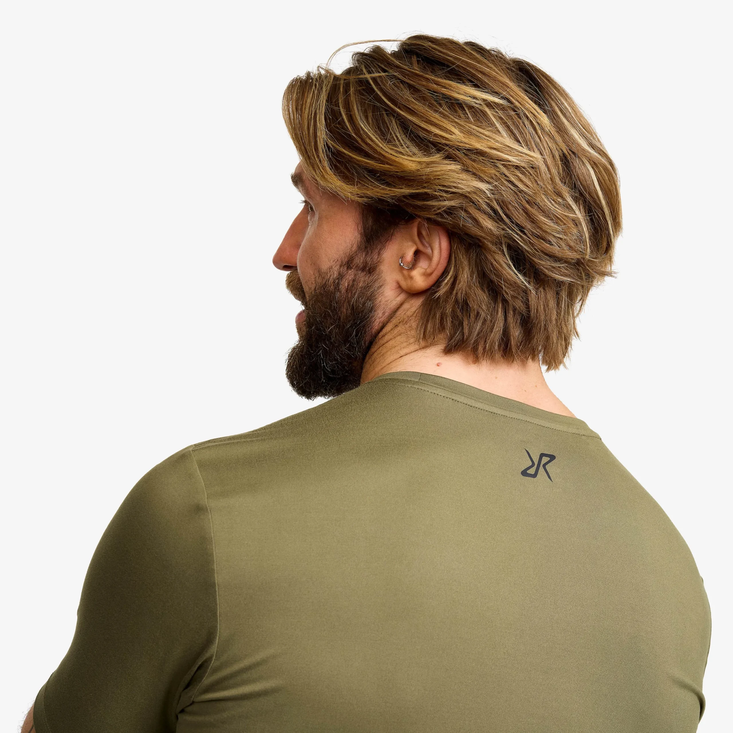 Mission Logo T-shirt Herren Burnt Olive