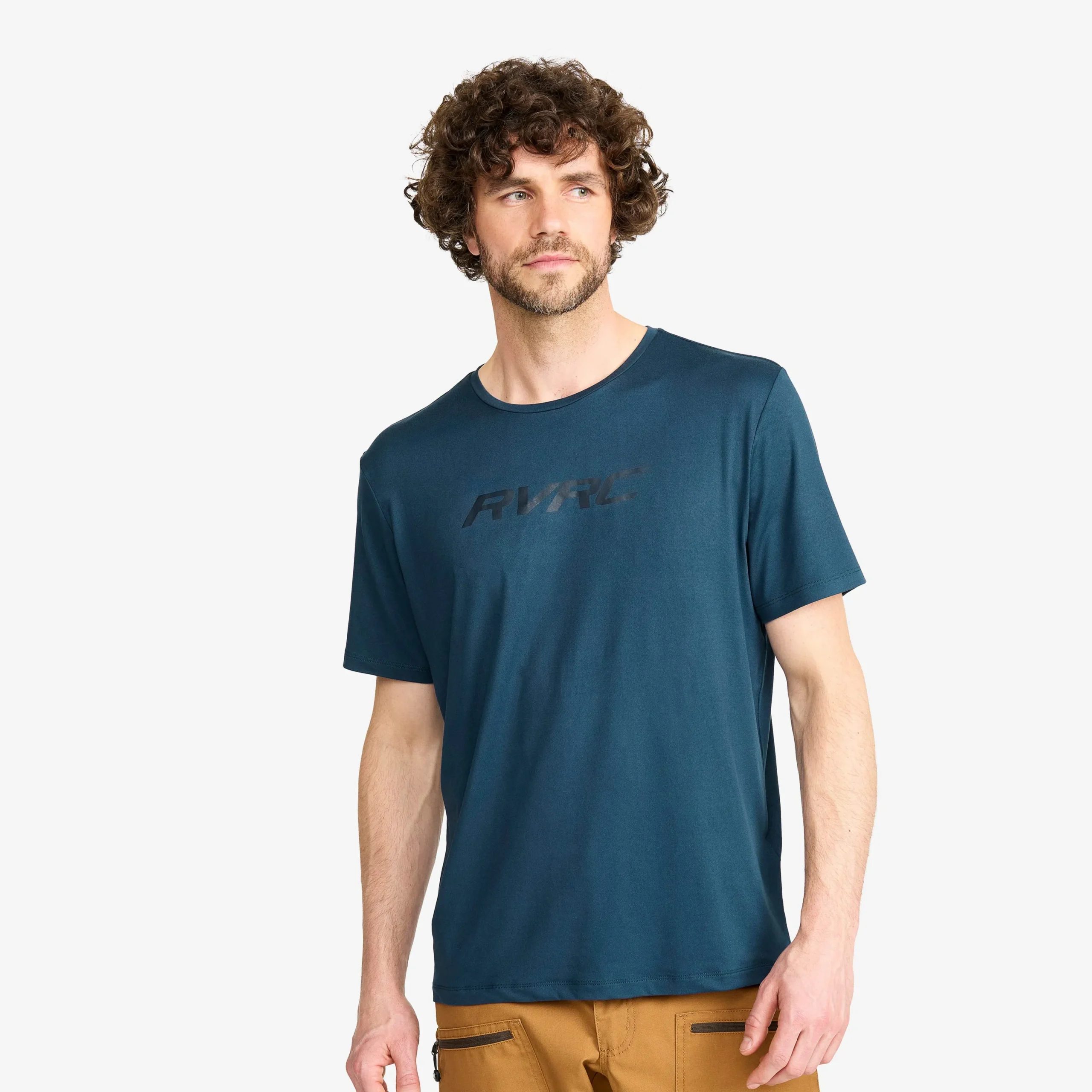 Mission Logo T-shirt Herren Moonlit Ocean