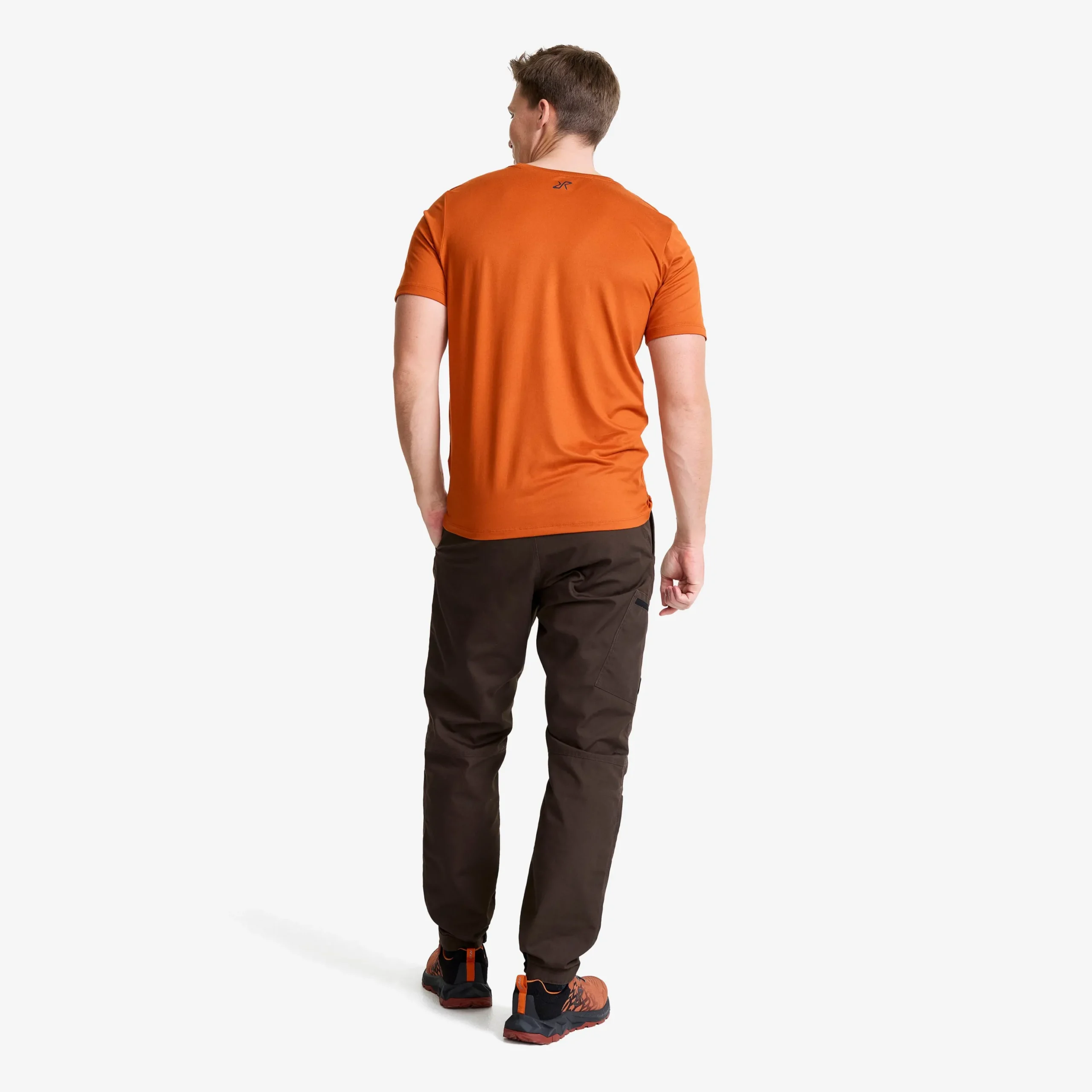 Mission Logo T-shirt Herren Terracotta Brown