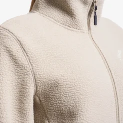 Moss Pile Fleece Jacket Damen Aluminium