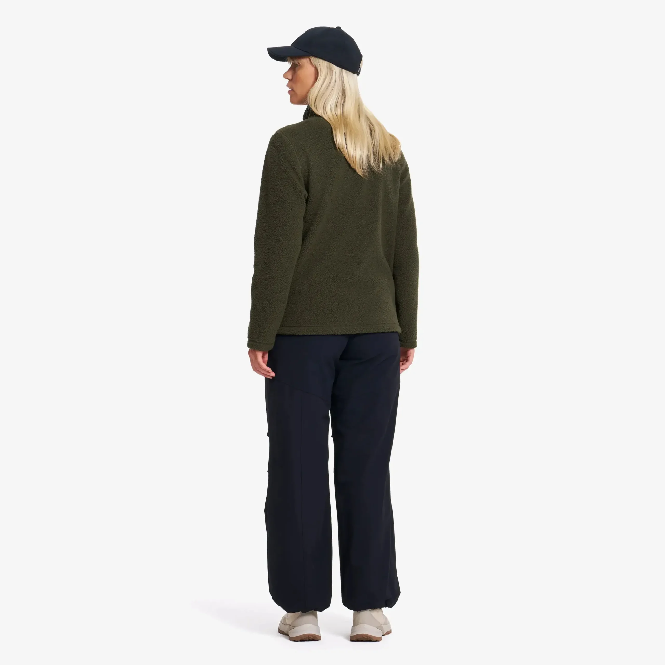 Moss Pile Fleece Jacket Damen Forest Night