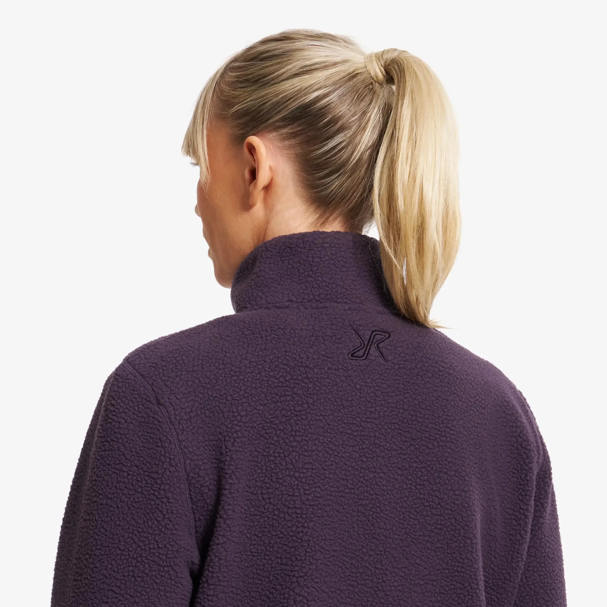Moss Pile Fleece Jacket Damen Nightshade