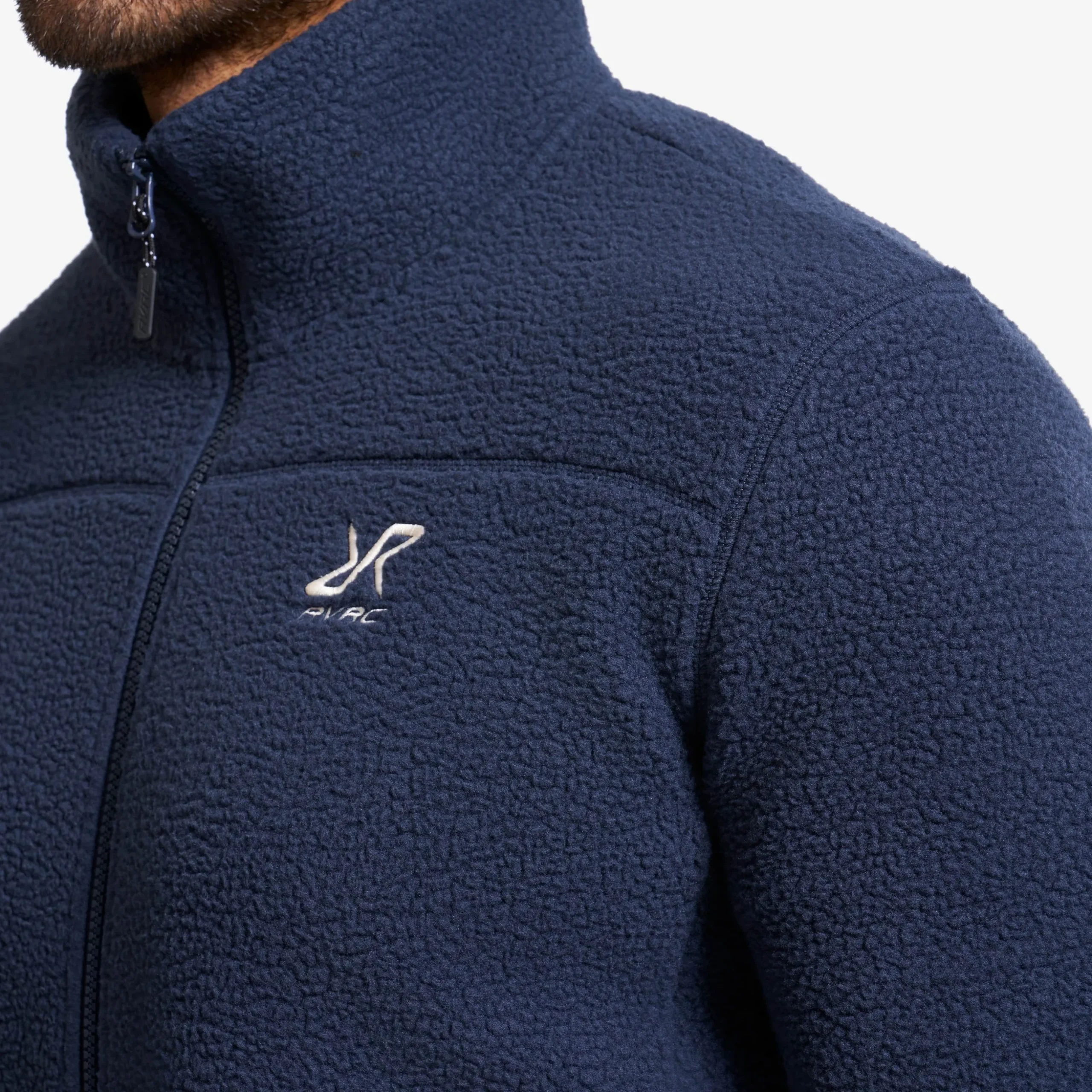 Moss Pile Fleece Jacket Herren Deep Navy