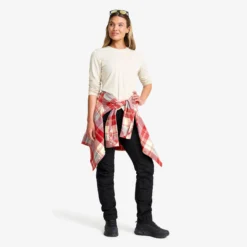 Nevada Flannel Shirt Damen Lava Falls/Bleached Sand