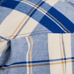 Nevada Flannel Shirt Herren Dark Blue/Oatmeal