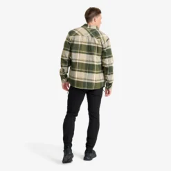 Nevada Flannel Shirt Herren Rosin Green/Peyote