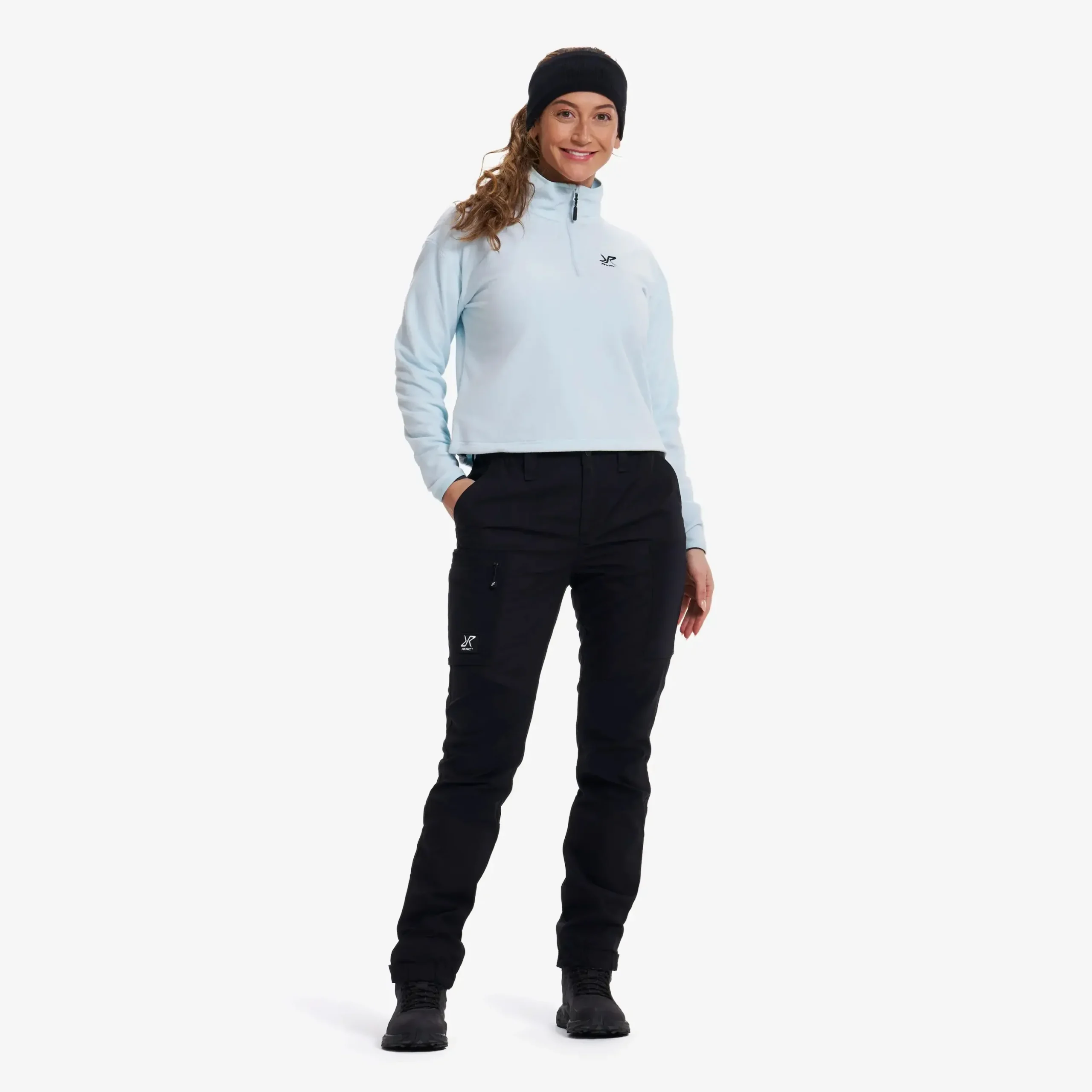 Nordwand Curved Stretch High-waist Pants Damen Black