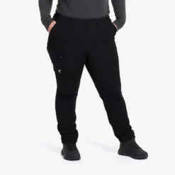 Nordwand Curved Stretch High-waist Pants Damen Black