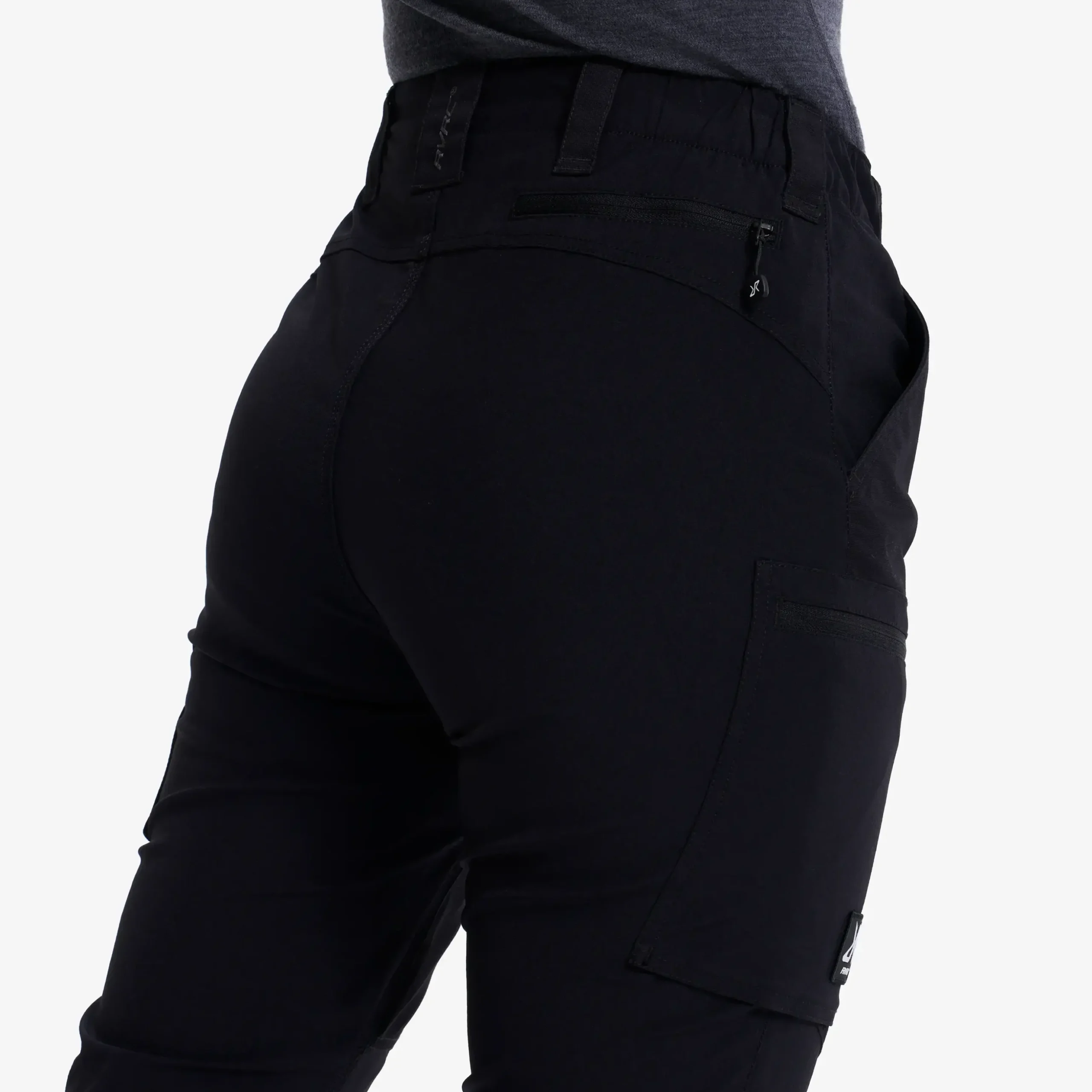 Nordwand Curved Stretch High-waist Pants Damen Black