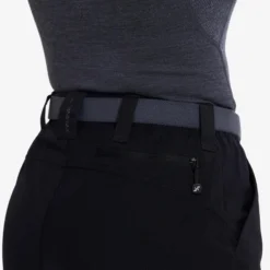 Nordwand Curved Stretch High-waist Pants Damen Black