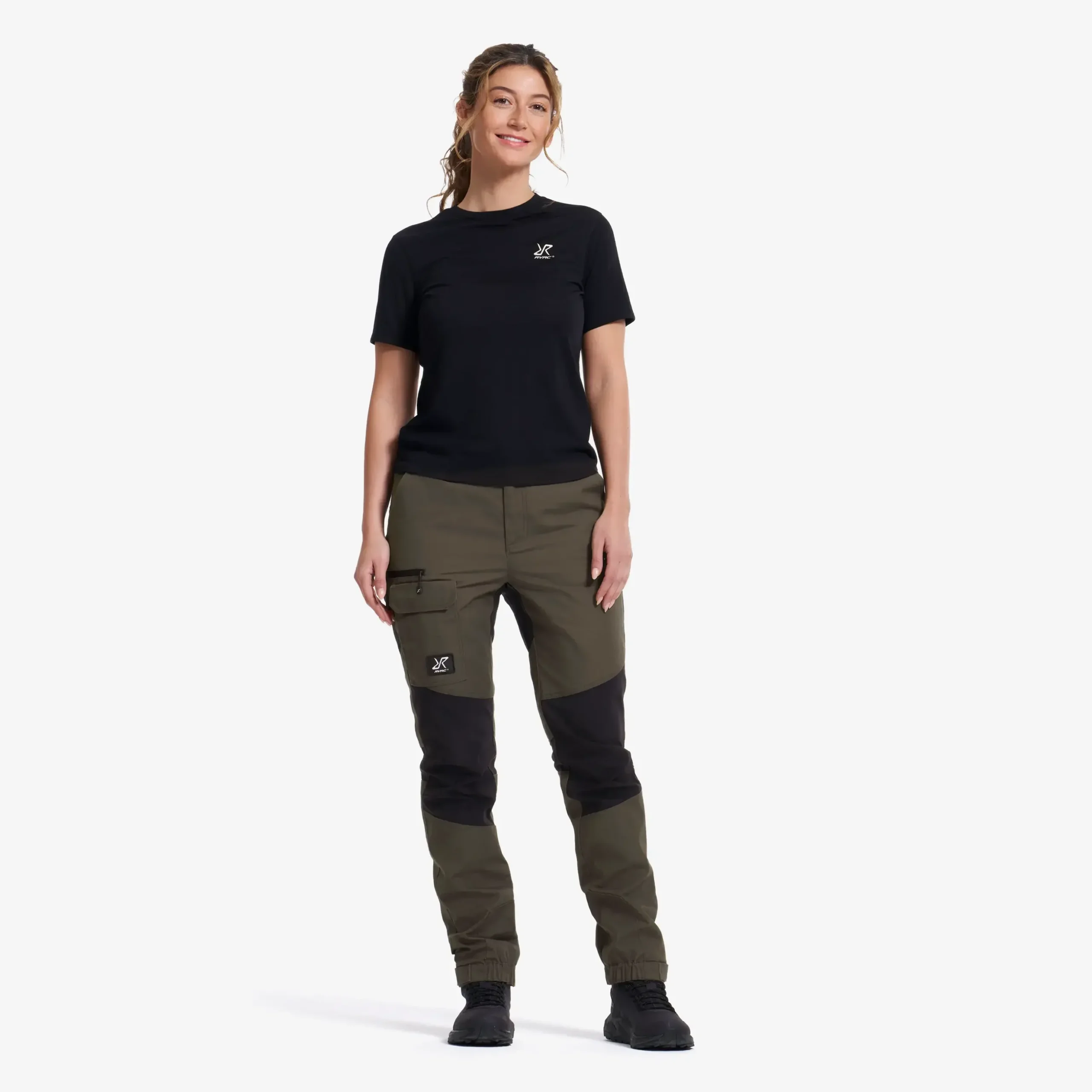 Nordwand Pants Damen MossGray/Black