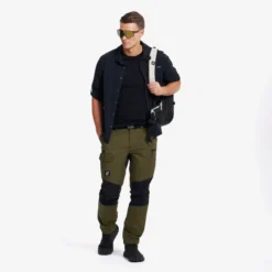 Nordwand Pants Herren Dark Olive/Black