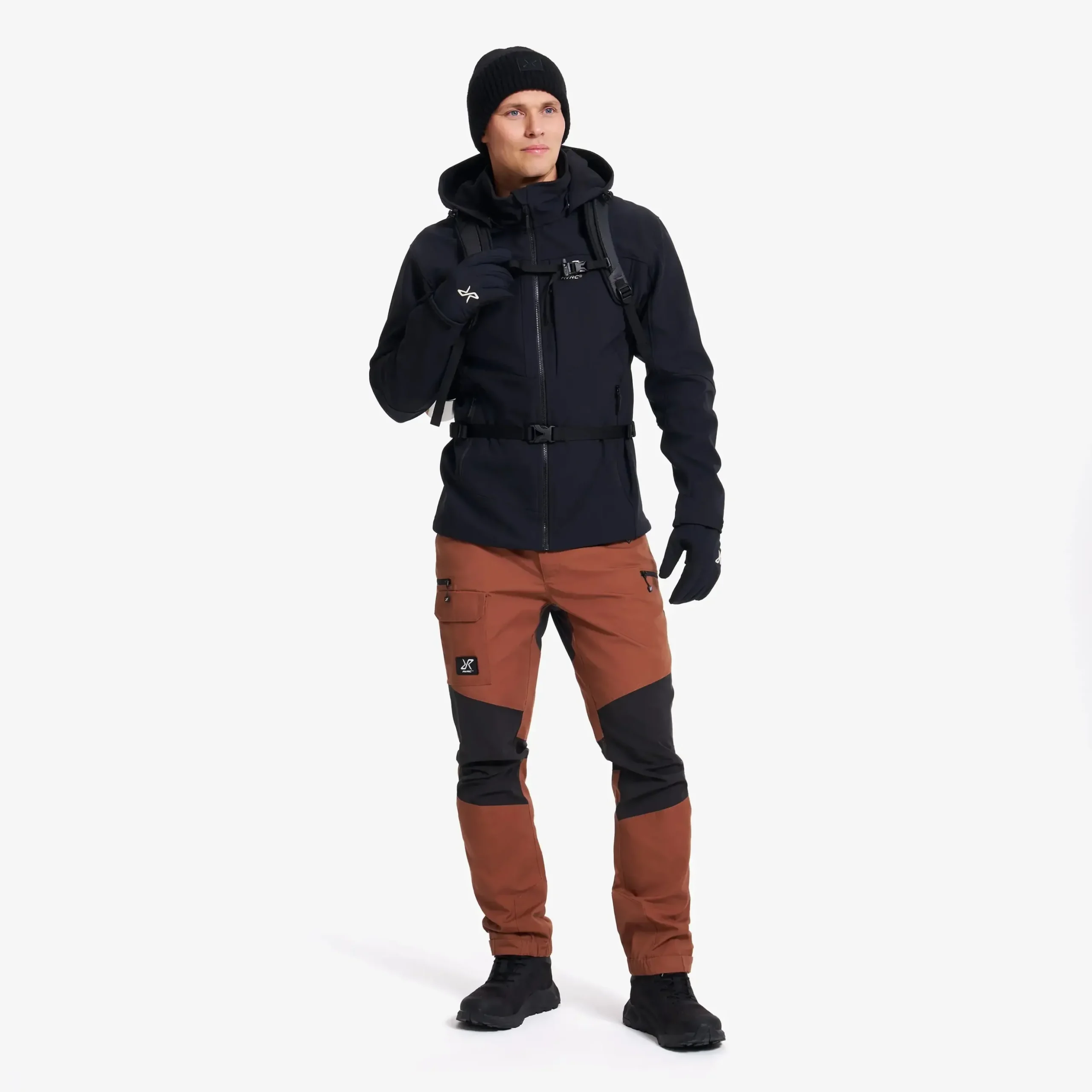 Nordwand Pants Herren Dusty Orange/Anthracite