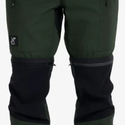 Nordwand Pro Zip-off Pants Herren Forest Green/Black