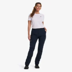 Nordwand Stretch High-waist Pants Damen Deep Navy