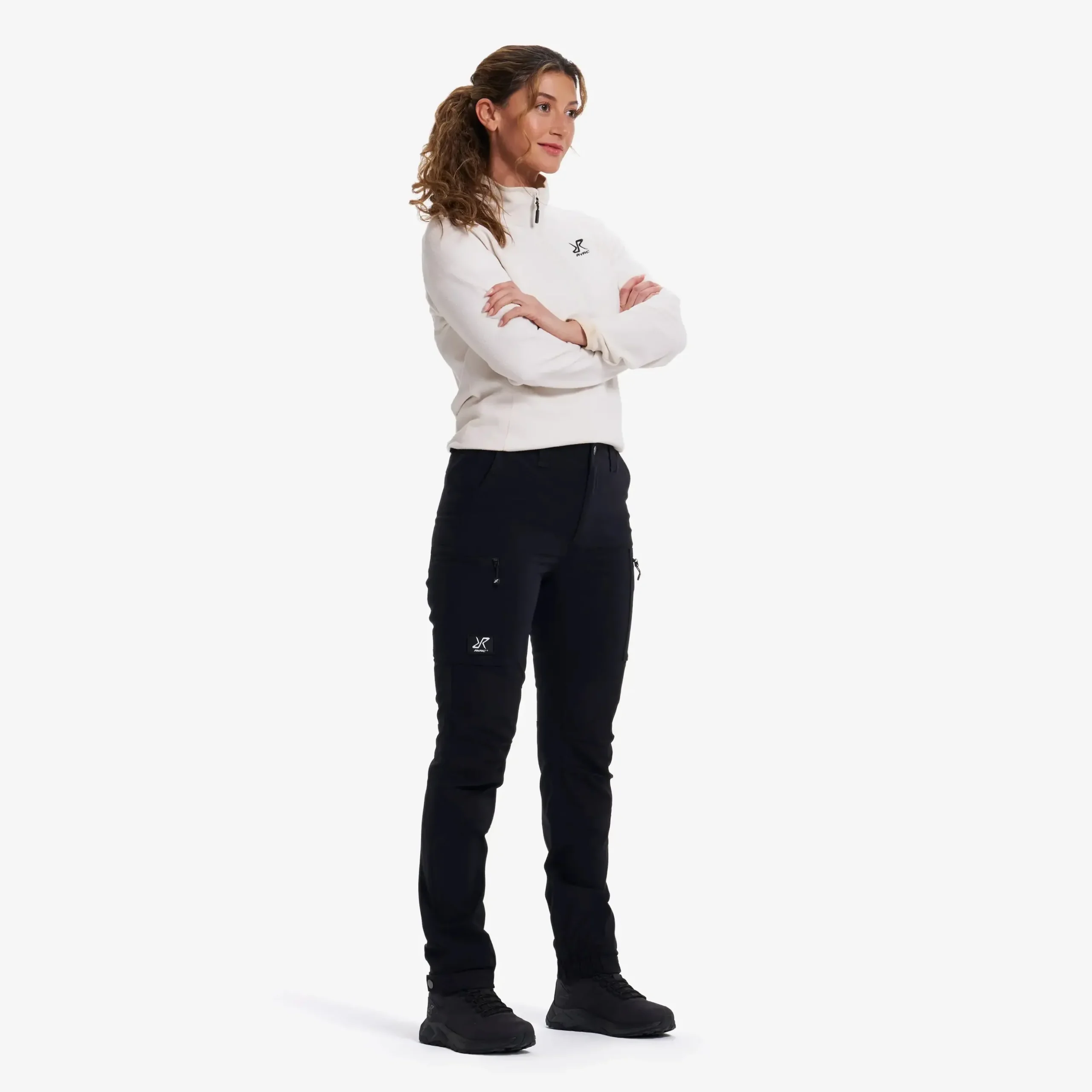 Nordwand Stretch High-waist Pants Damen Black
