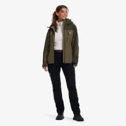 Nordwand Stretch High-waist Pants Damen Black