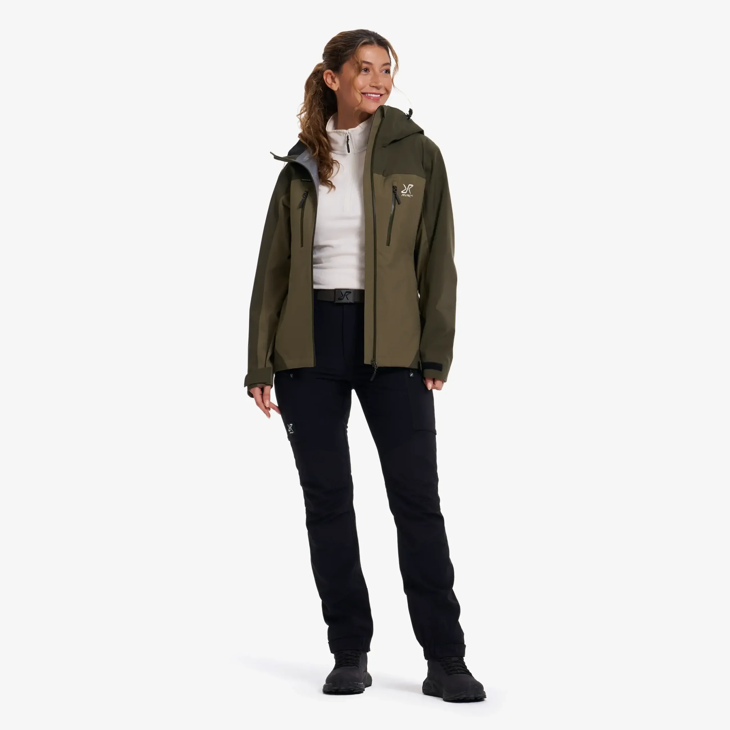 Nordwand Stretch High-waist Pants Damen Black